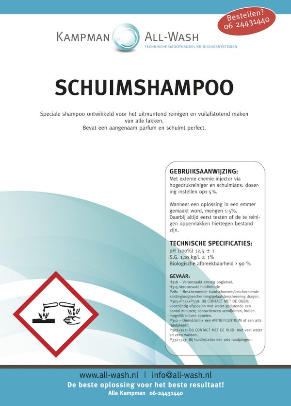 Schuimshampoo